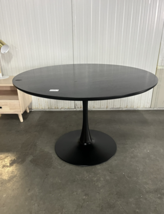 Eettafel – Ø 120 cm – Zwart | Woood, Sammy